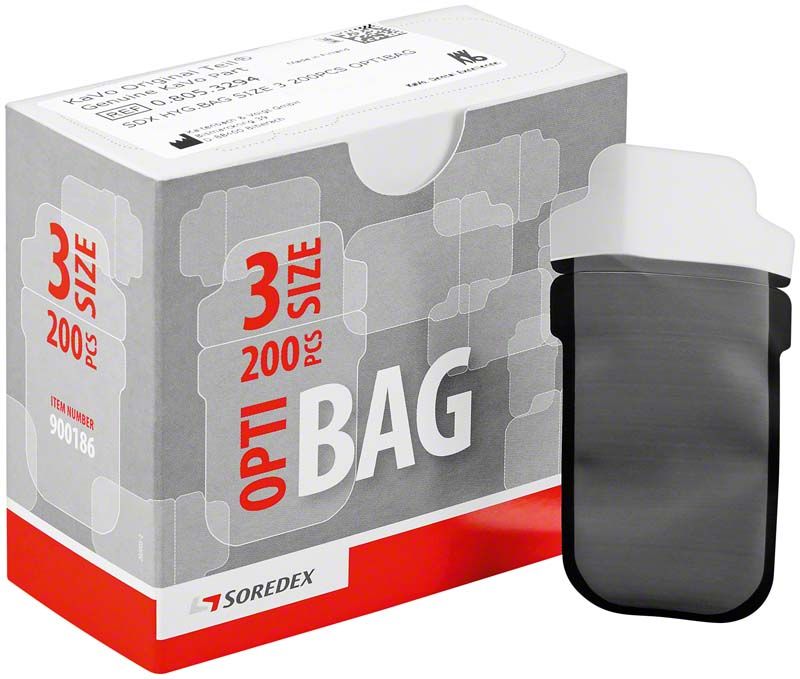 Röntgenschutzhüllen Opti-Bag Größe 3, Box mit 200 Stück.