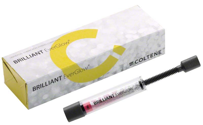 BRILLIANT EverGlow™ Spritze Opaque Bleach (OBL) vor Verpackung.