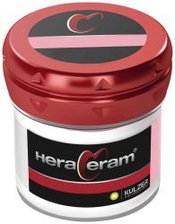 HeraCeram Gingiva G8 in roter Verpackung mit Logo und Produktname.