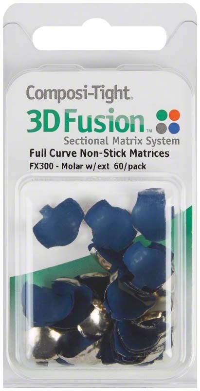 Composi-Tight® 3D Fusion™ Full Curve Matrizen, 60er Packung, Detailansicht.