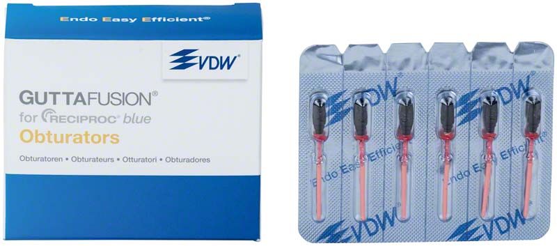 GUTTAFUSION für RECIPROC blue R40 Obturatoren in Blisterpackung.