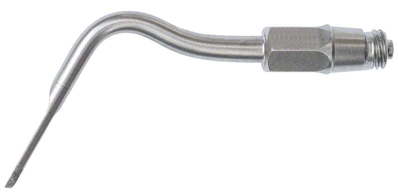 SONICflex Kroneverlängerungsspitze Nr. 90A aus Edelstahl in Seitenansicht.