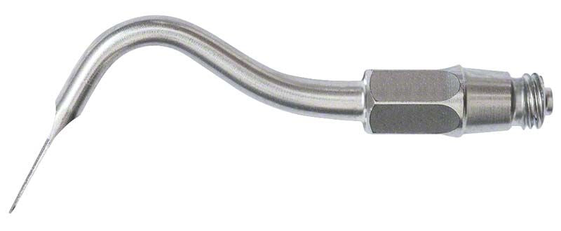 SONICflex Formgebungsspitz Nr. 75 mesial aus Edelstahl in Nahaufnahme