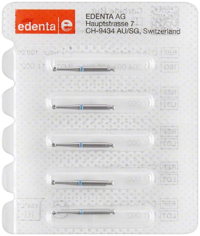 Rosenbohrer C1SX Rund 021 in Blisterverpackung von medic-star.