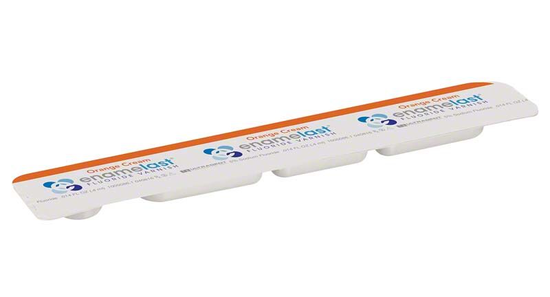Enamelast® Orange Cream Unit-Dose Econo Kit mit drei Einzeldosen.