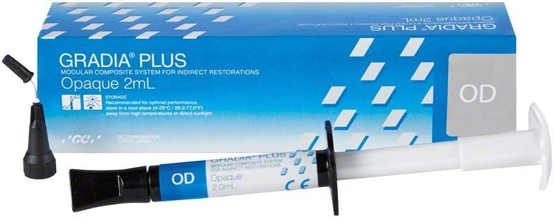 GRADIA® PLUS Opaker OD Spritze mit Verpackung, 2ml Inhalt