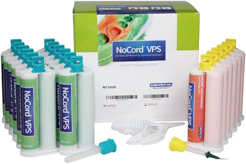 Nachfüllkit für NoCord™ VPS System mit Kartuschen und Zubehör.