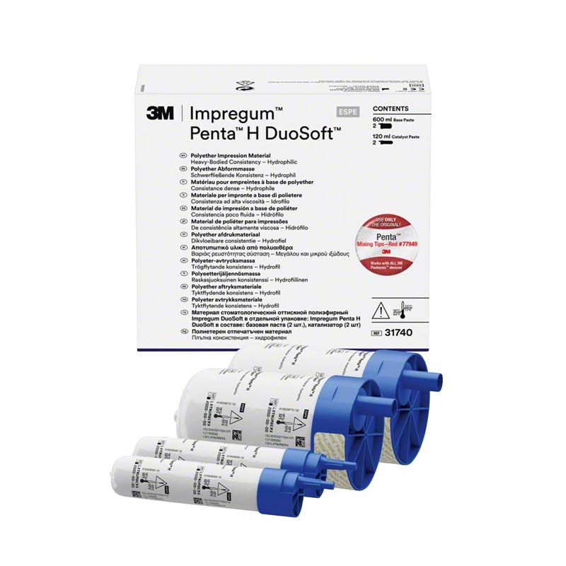 Impregum™ Penta™ H DuoSoft™ Refill 2 x 360ml mit Verpackung und Kartuschensystem.