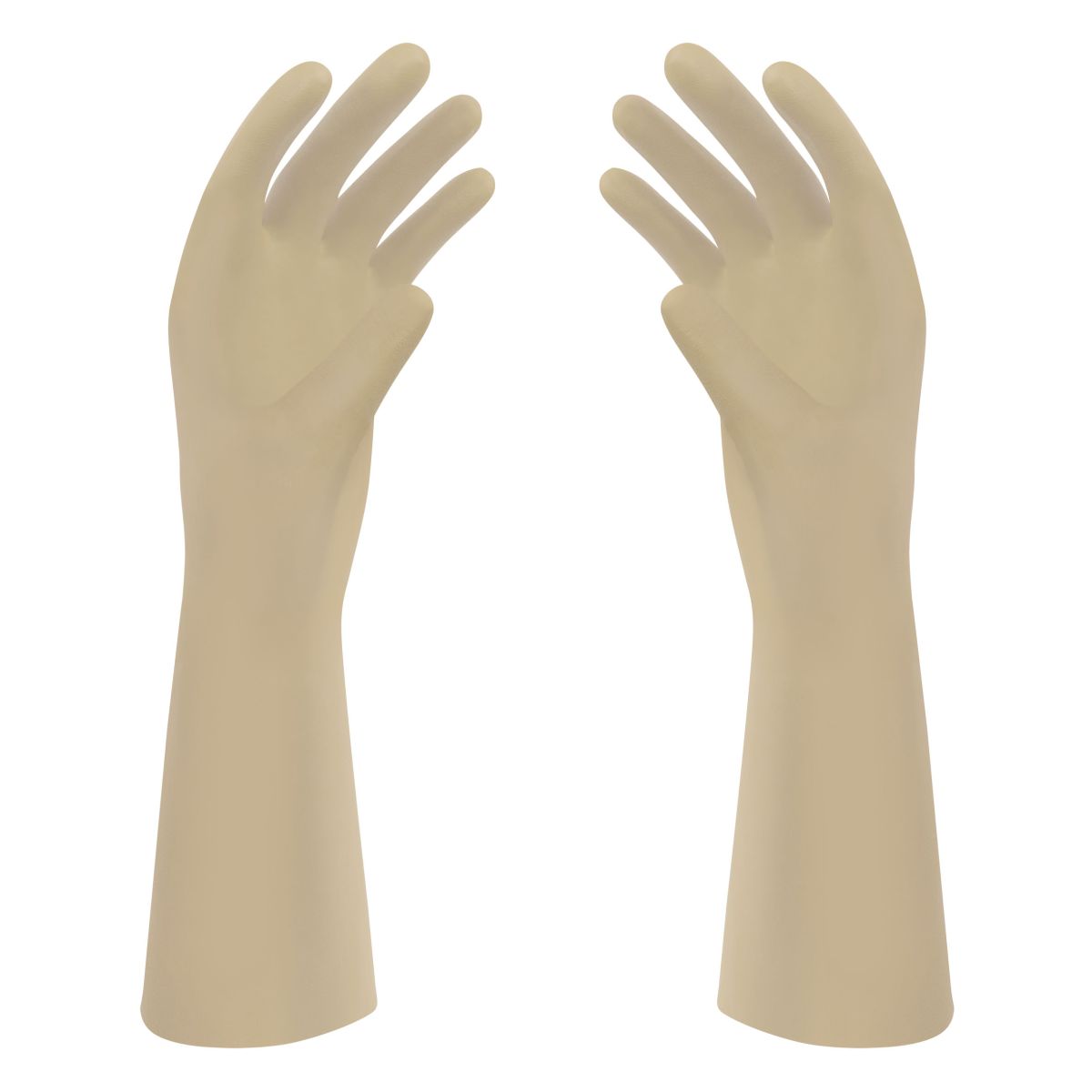 Medizinische OP-Handschuhe Gentle Skin® Micro OP® in natürlicher Handhaltung.