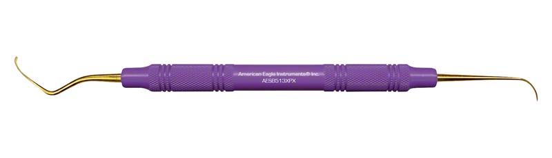 Lila American Eagle XP Scaler Boge513™ mit goldfarbener Spitze.