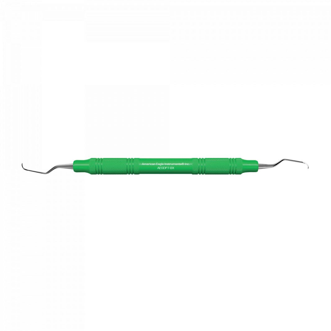 Grüner American Eagle Gracey +3 Kürette für orale Anwendungen.