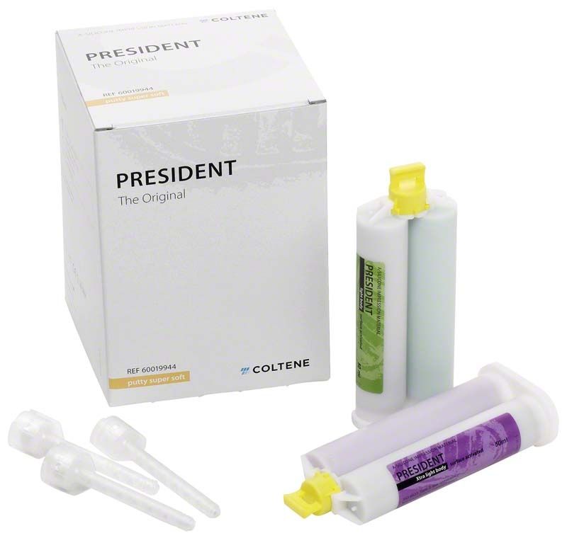 Präsident The Original Trial Pack mit Karton, zwei Kartuschen und Mischdüsen.