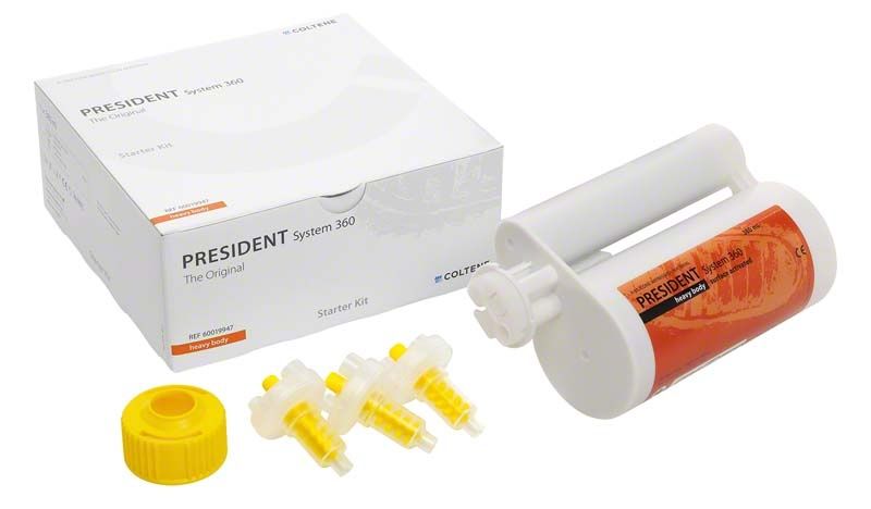 PRESIDENT The Original System 360 Starter Kit mit Kartusche und Zubehör.