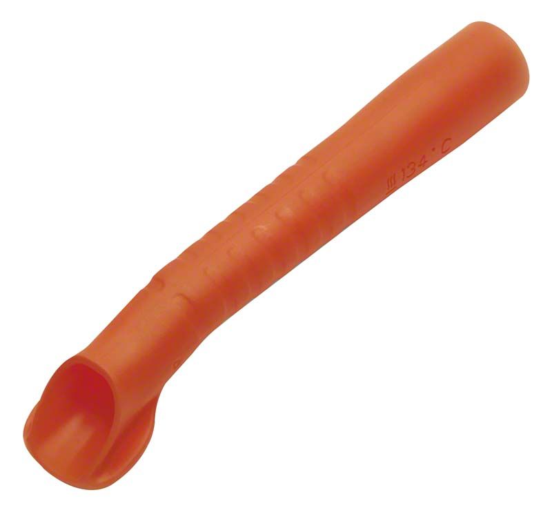 Monoart Universal-Absaugkanüle EVO orange für den dentalen Einsatz.