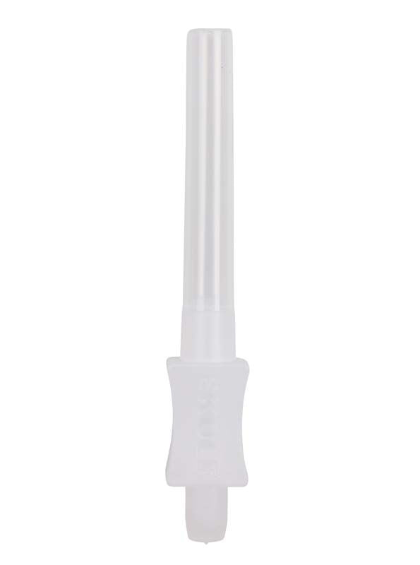 EKULF Interdentalbürsten ph Professional lila, Detailansicht des 0,4mm Bürstenkopfes.