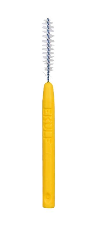 EKULF Interdentalbürste ph Professional gelb mit 0,7mm Borstendurchmesser.