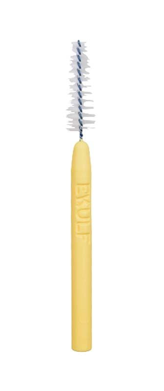 EKULF Interdentalbürste ph Professional gelb, 0,8mm, konisch.