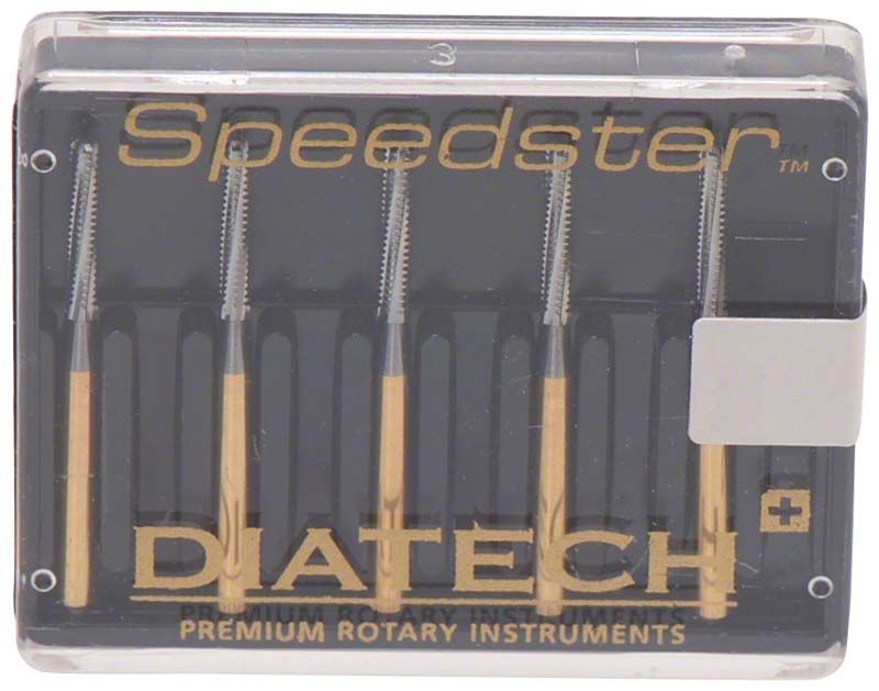 DIATECH Speedster FG S856 014 in Verpackung mit fünf rotierenden Instrumenten.