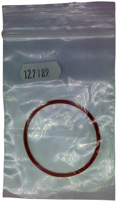 Dichtung für VCP Pulverkammerdeckel in transparenter Verpackung.