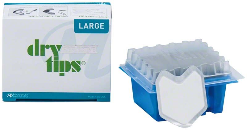 Image of Reflective DryTips® Packung 50 Stück silber, groß