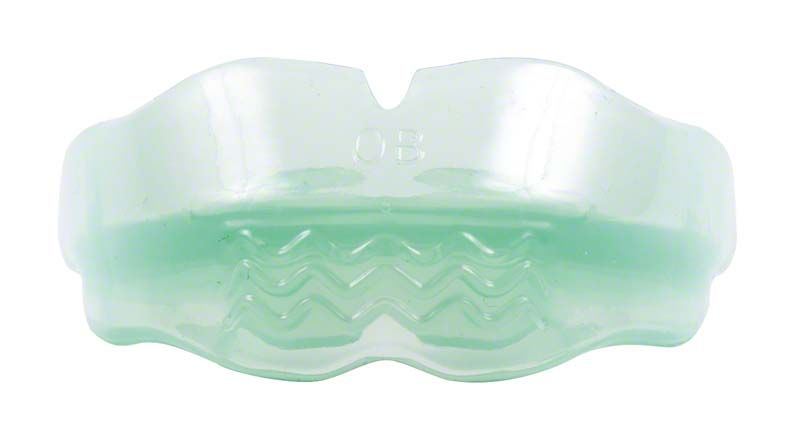 OrthoPreventAligner OB Wechselgebiss weich in transparenter grüner Farbe