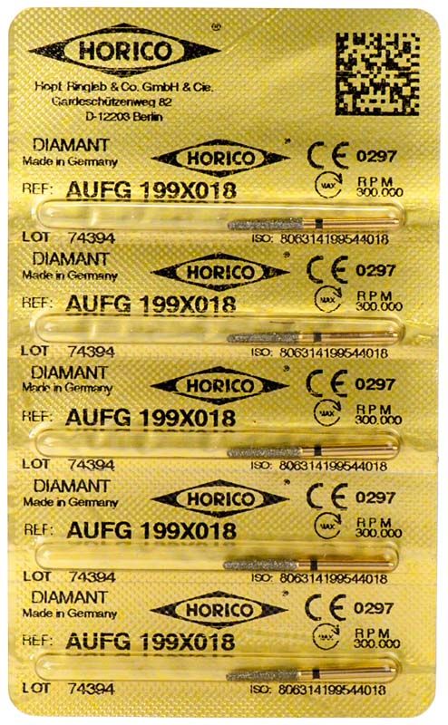 Verpackung der Löwenschleifer AuFG 199X 018 mit CE-Kennzeichnung.