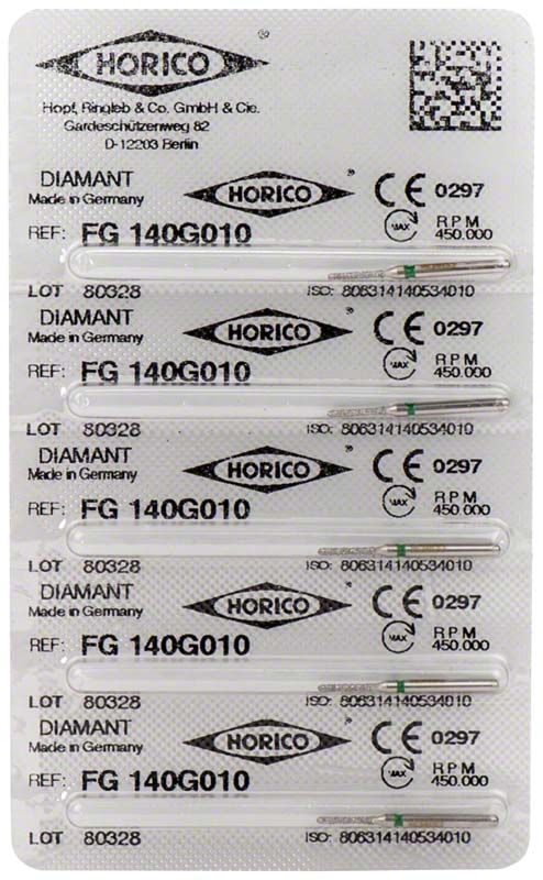 Verpackung von Diamant FG 140G 010 mit Produktdetails und Logo.