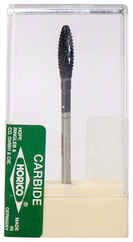 Hartmetallfräser schwarz beschichtet S277 137 040 in Kunststoffverpackung.