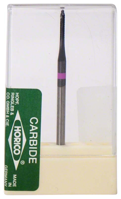 Hartmetallfräser schwarz beschichtet S289 134 012 in transparenter Verpackung.