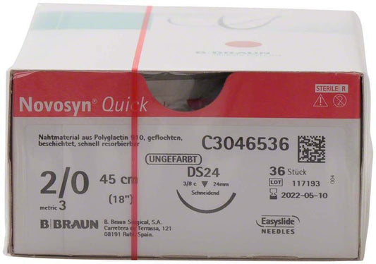 Image of Novosyn® QUICK 2/0 DS24 - 0,45m