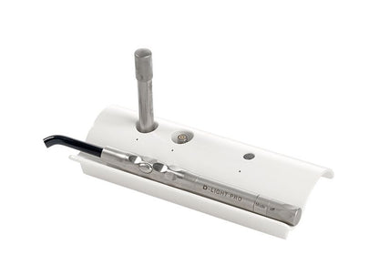 D-Light® Pro Kit Polymerisationslampe in Halterung mit zwei Bedienknöpfen