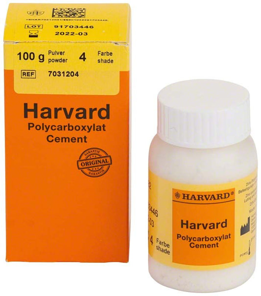 Image of Harvard Polycarboxylat Cement Pulver 100g - Farbe 4