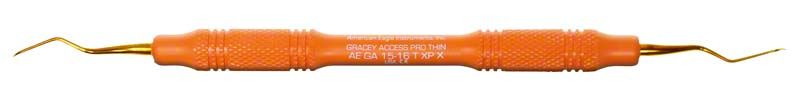 American Eagle XP Gracey Access Pro Thin™ Kürette mit ergonomischem Kunststoffgriff.