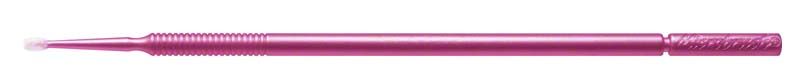 Rosa Microbrush Applikator mit feiner Spitze für präzise Anwendungen.