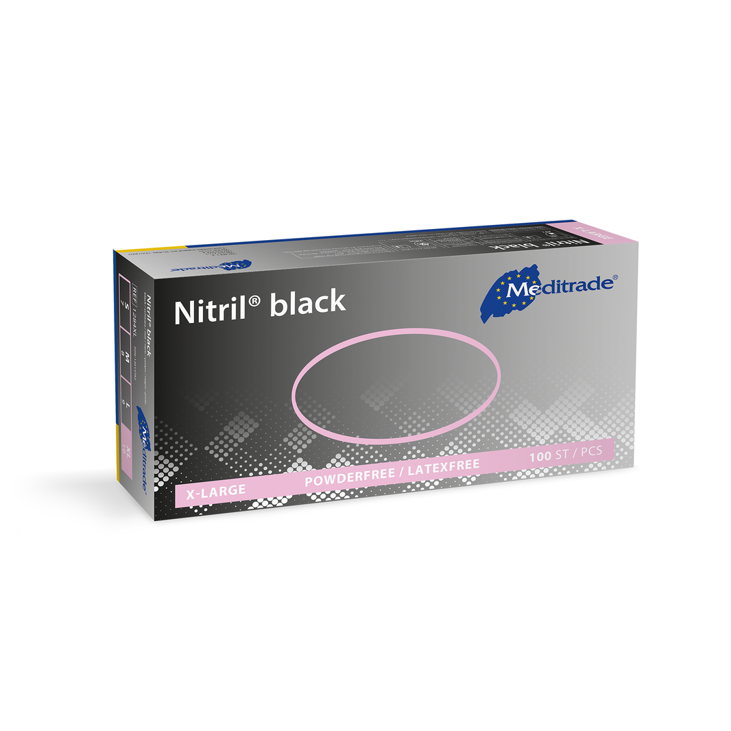 Nitril black Einmal-Untersuchungs- und Schutzhandschuh