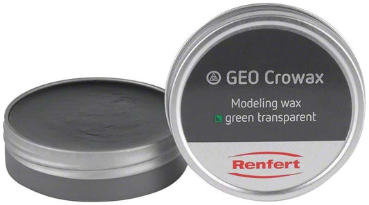Image of GEO Crowax Modellierwachs grün-transparent , mittelhart