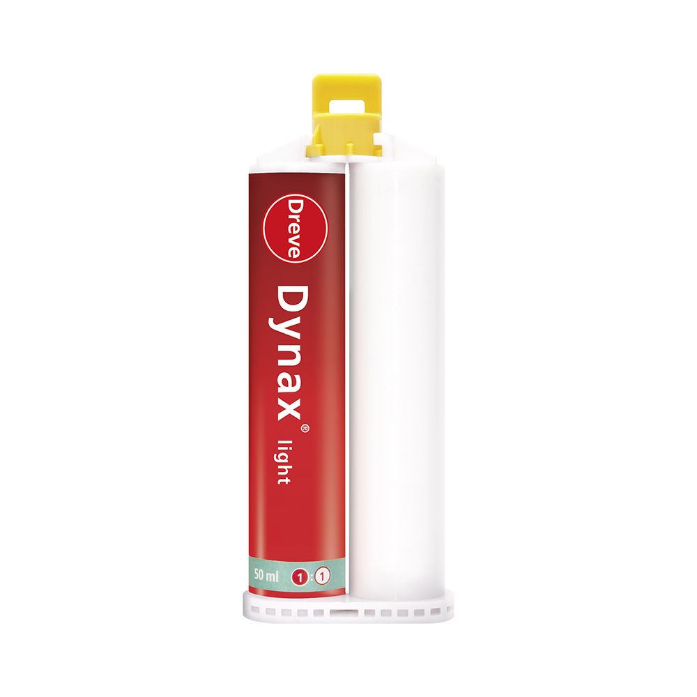 Zweifachkartusche Dynax® light Abformsilikon von Medic-Star, 2 x 50ml.