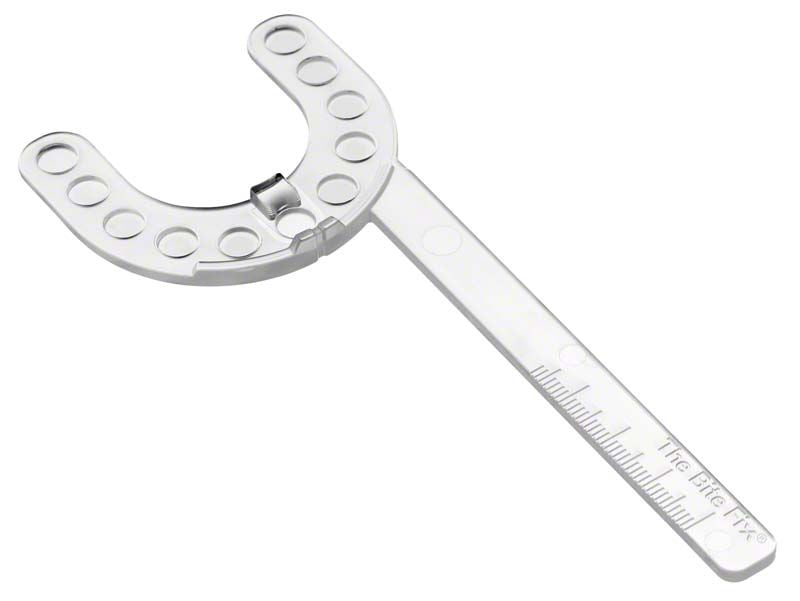 Hochwertige Bissgabel von Medic-Star für präzise Konstruktionsbissnahme.