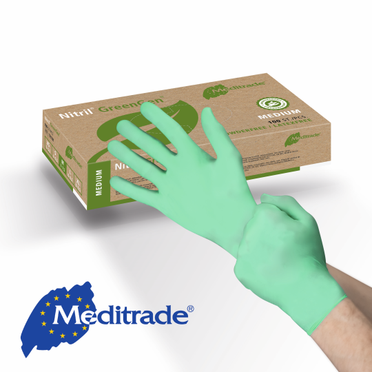Nitril GreenGen Biologisch abbaubarer Untersuchungshandschuh