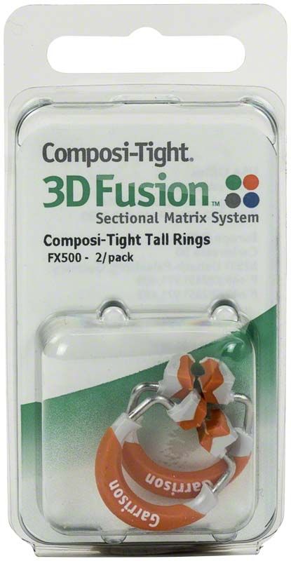 Composi-Tight® 3D Fusion™ Matrix Ring orange, 2er-Packung in Blisterverpackung