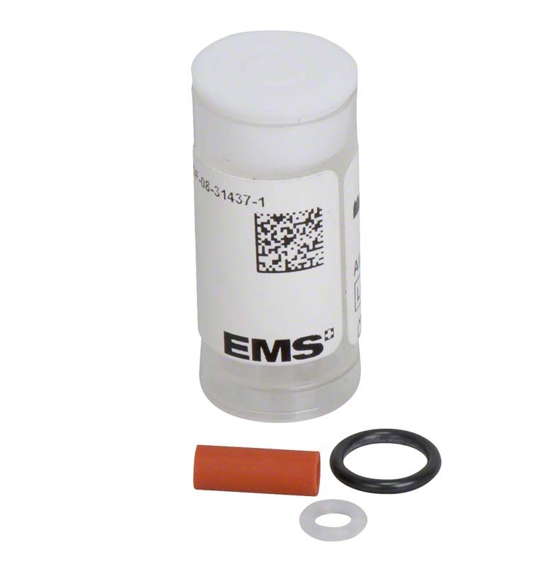 Rundschnurringe und Zubehör für AIRFLOW® Wartungsset auf weißem Hintergrund.