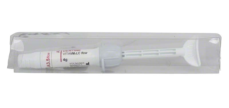 VITA VM LC flow BASE DENTINE A3,5 im transparenten Kunststoffetui.