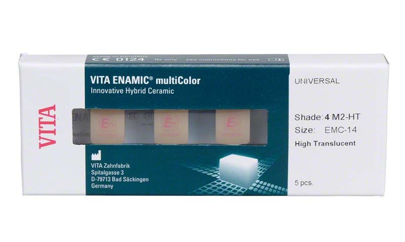 VITA ENAMIC® multiColor EMC-14 Zahntechnik-Rohling in Originalverpackung