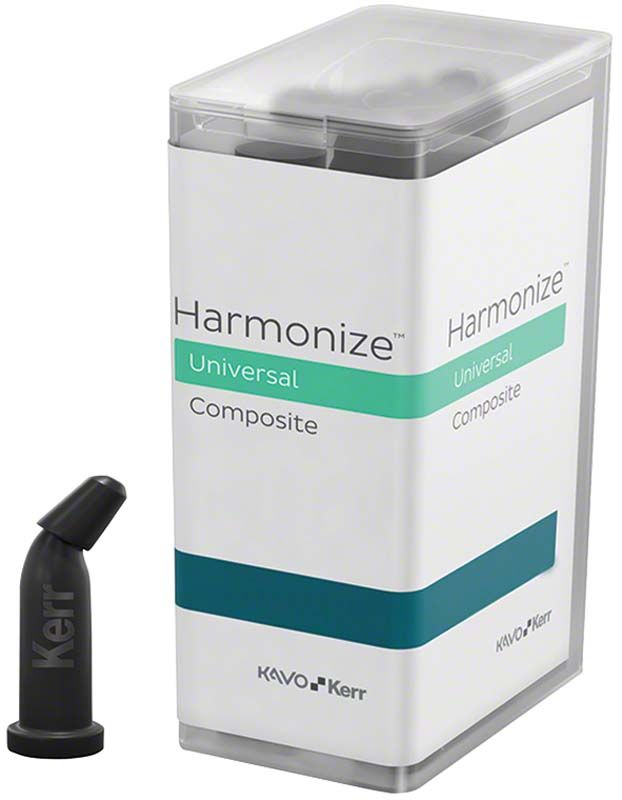 Harmonize™ Unidose Dentin A3,5 Verpackung mit Applikator.