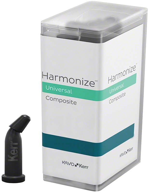 Harmonize™ Unidose Schmelz A1 Verpackung mit Applikationsspitze.