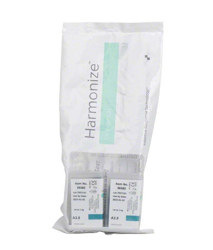 Harmonize™ Unidose Schmelz A3,5 Verpackung mit zwei Applikatorkapseln sichtbar.