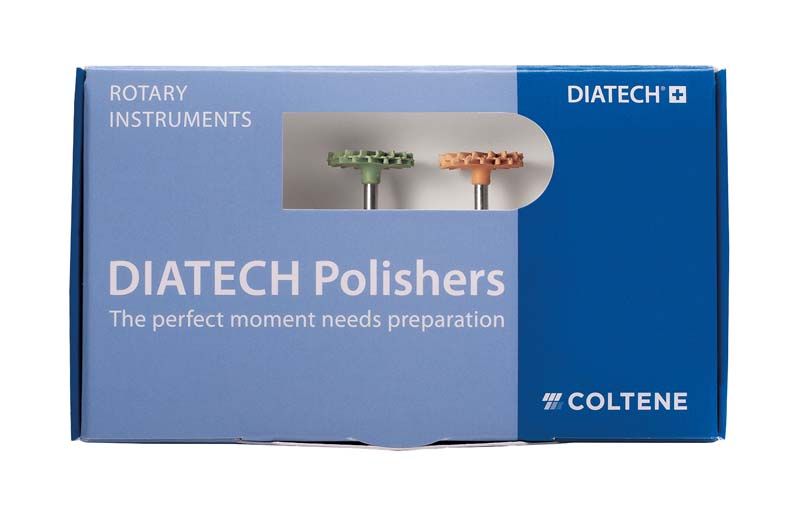 Verpackung der DIATECH ShapeGuard für Zirconia 97SG14RA 140 Polierer.