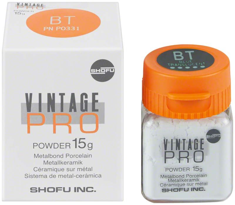 Vintage PRO Enamel Effect 15g BT mit Verpackung und Glasbehälter.