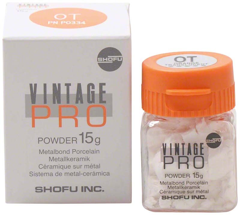 Vintage PRO Enamel Effect 15g OT in Originalverpackung mit orangefarbenem Deckel.