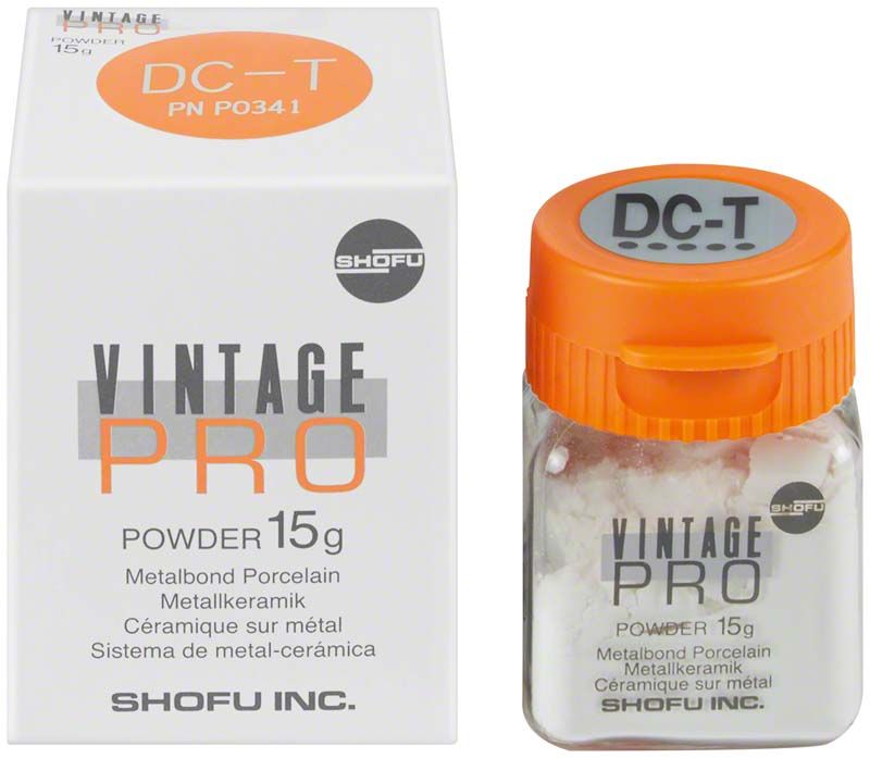 Vintage PRO Enamel Effect 15g DC-T Pulver mit Verpackung.